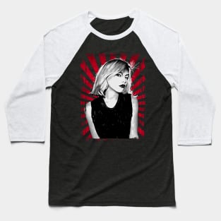 Blondie-Vintage Style Design-Fan Art Design-Debbie harry Baseball T-Shirt